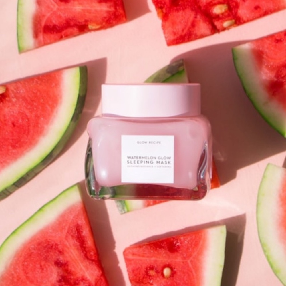 Watermelon glow sleeping mask